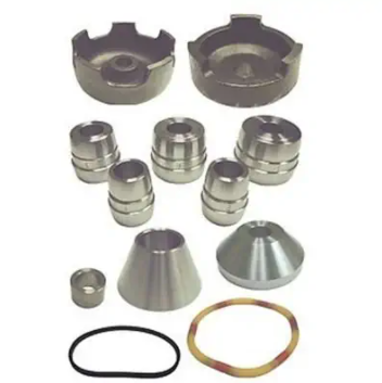 preview image: 12-pc Brake Lathe 1 Bronze Adapter Set w/ Cones, Backing Plates, Spacer, Disk, Band, etc.