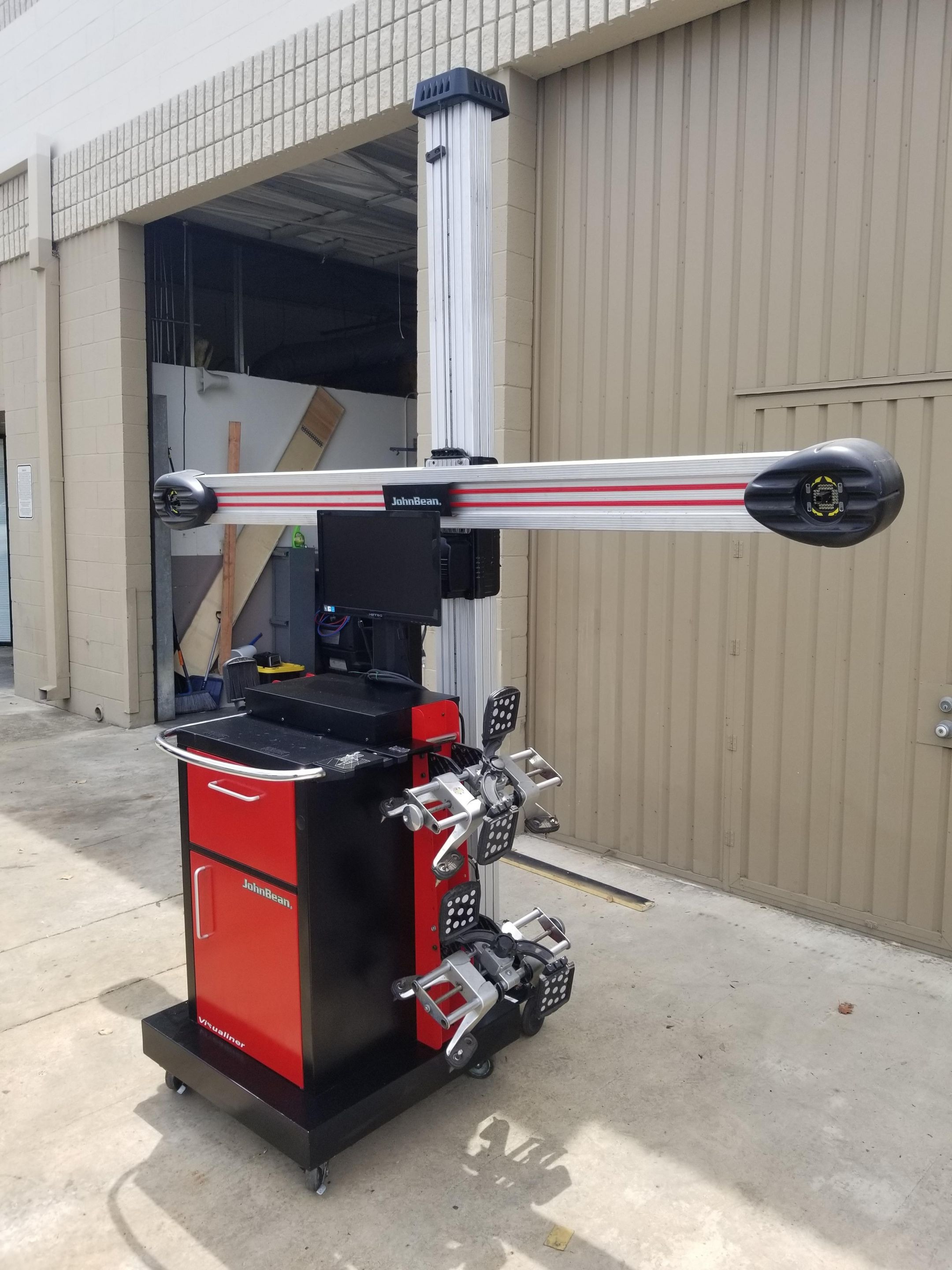 preview image 2: John Bean Alignment Machine (w/ Cart)